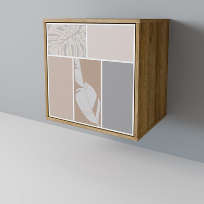TROPICAL SHAPES Skänk med en dörr