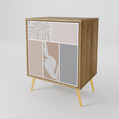 TROPICAL SHAPES Skänk med en dörr