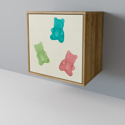 GUMMY BEARS Skänk med en dörr
