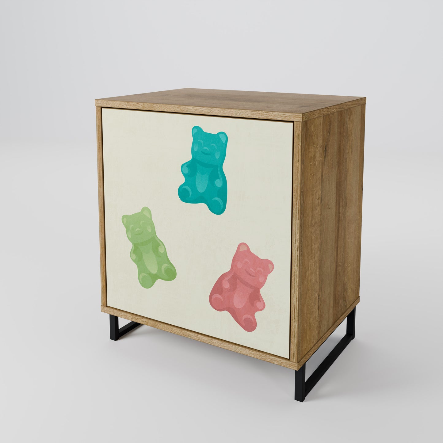 GUMMY BEARS Skänk med en dörr