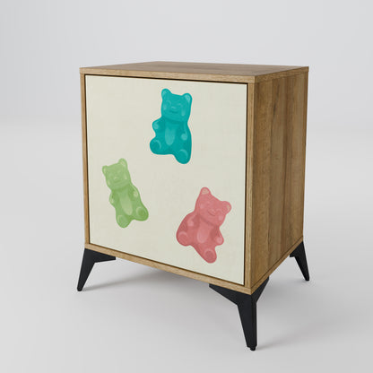 GUMMY BEARS Skänk med en dörr