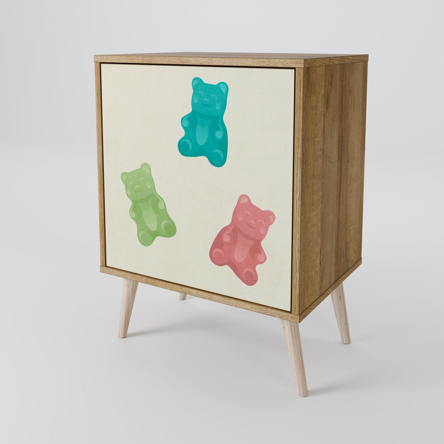 GUMMY BEARS Skänk med en dörr