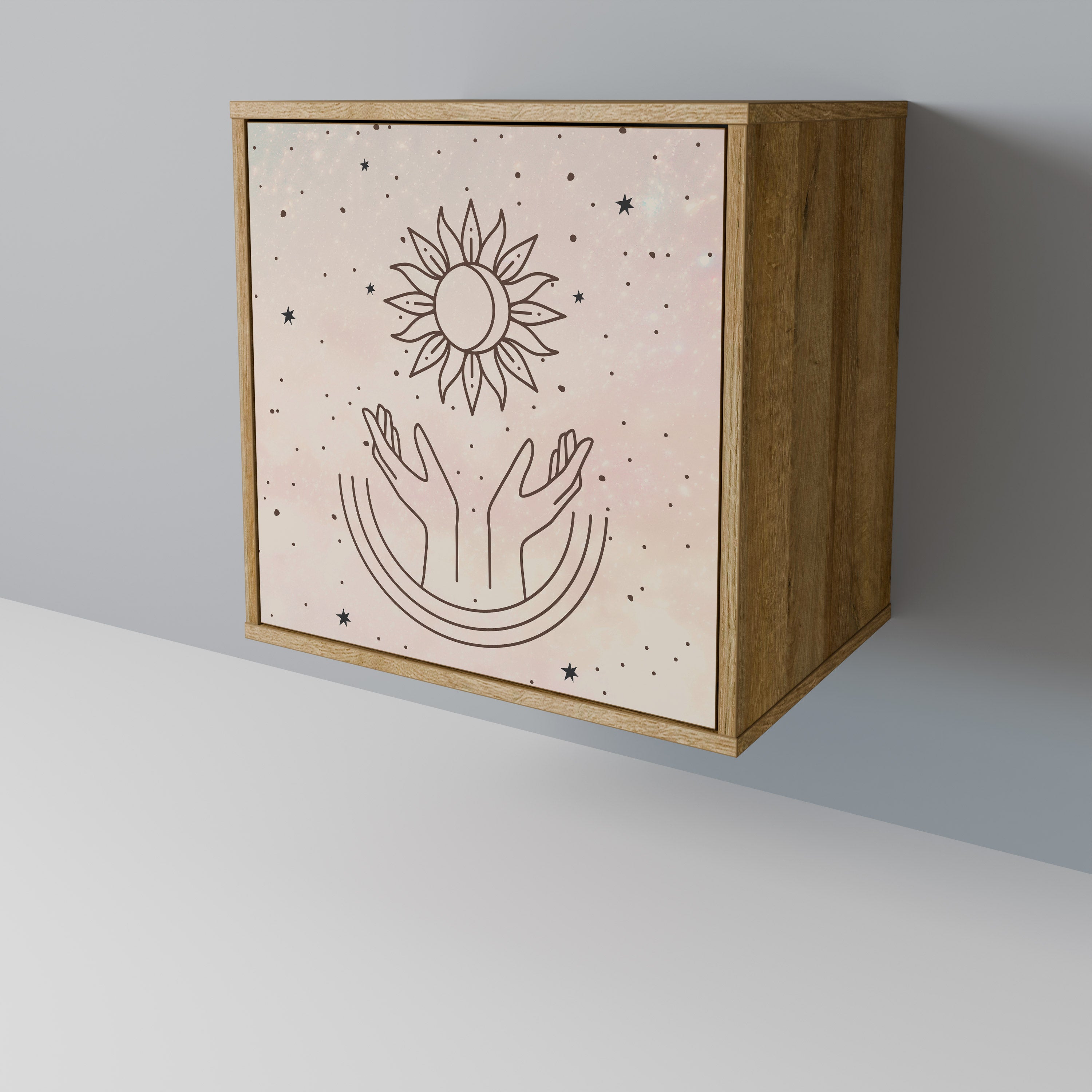 DELICATE BEAUTY Skänk med 1 dörr