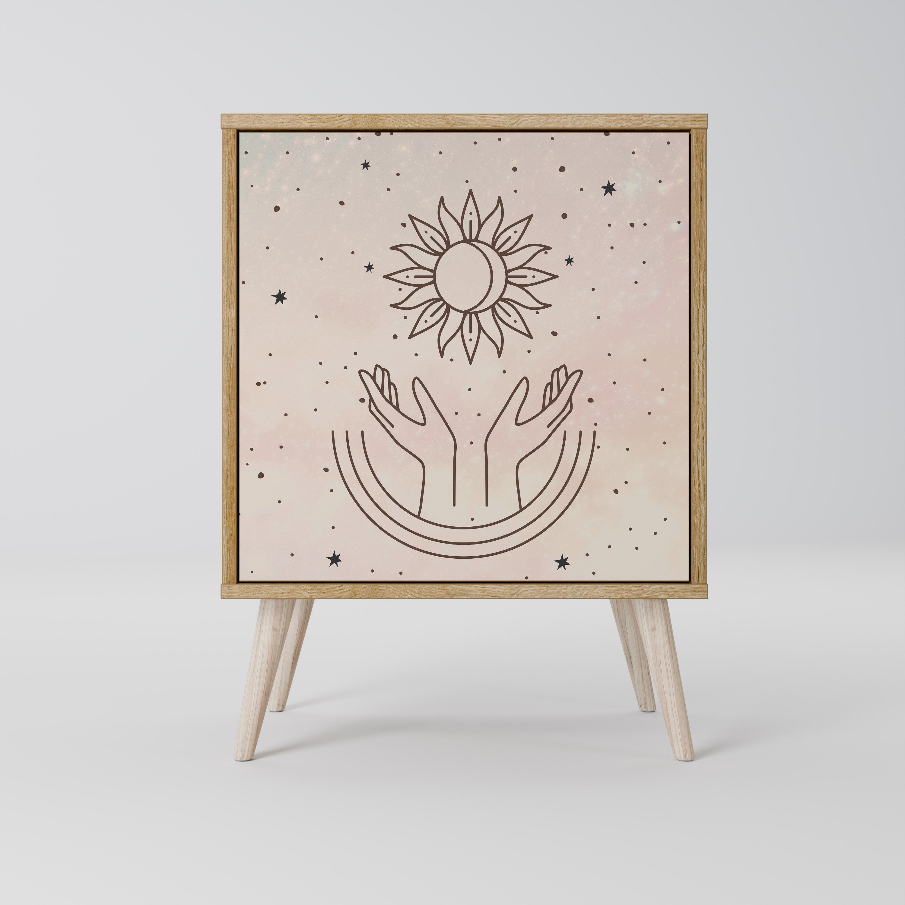 DELICATE BEAUTY Skänk med 1 dörr