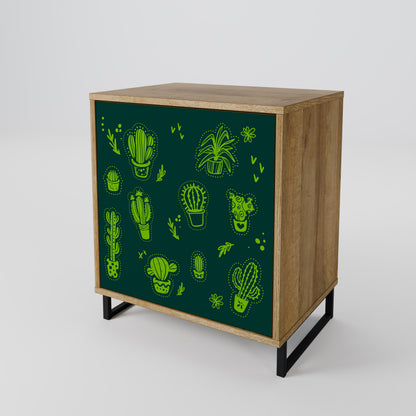 DESERT GREEN Skänk med en dörr