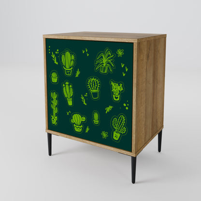 DESERT GREEN Skänk med en dörr