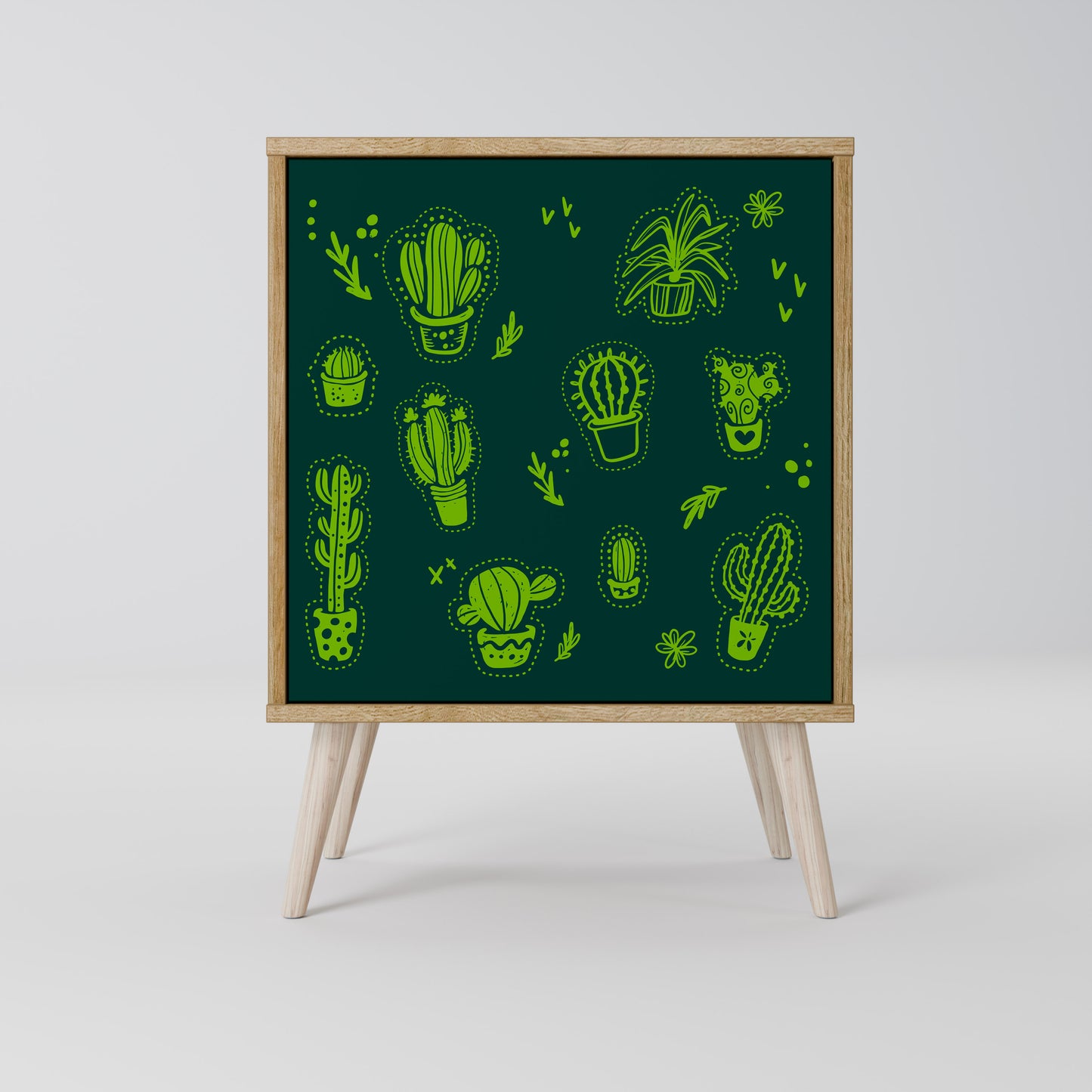 DESERT GREEN Skänk med en dörr
