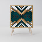 ARTISTIC GEOMETRY 1-Door Sideboard