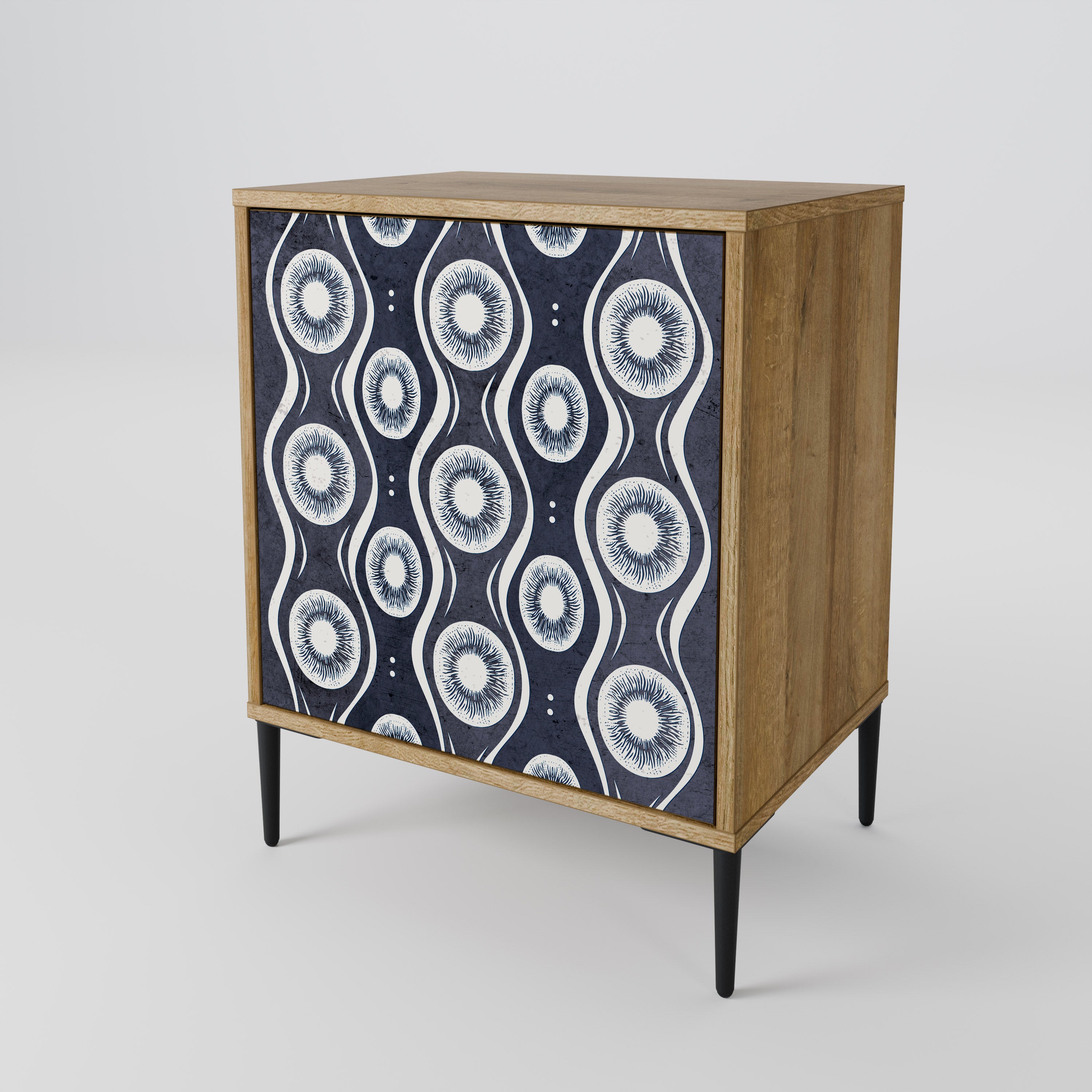 GRAPHITE EYES 1-Door Sideboard