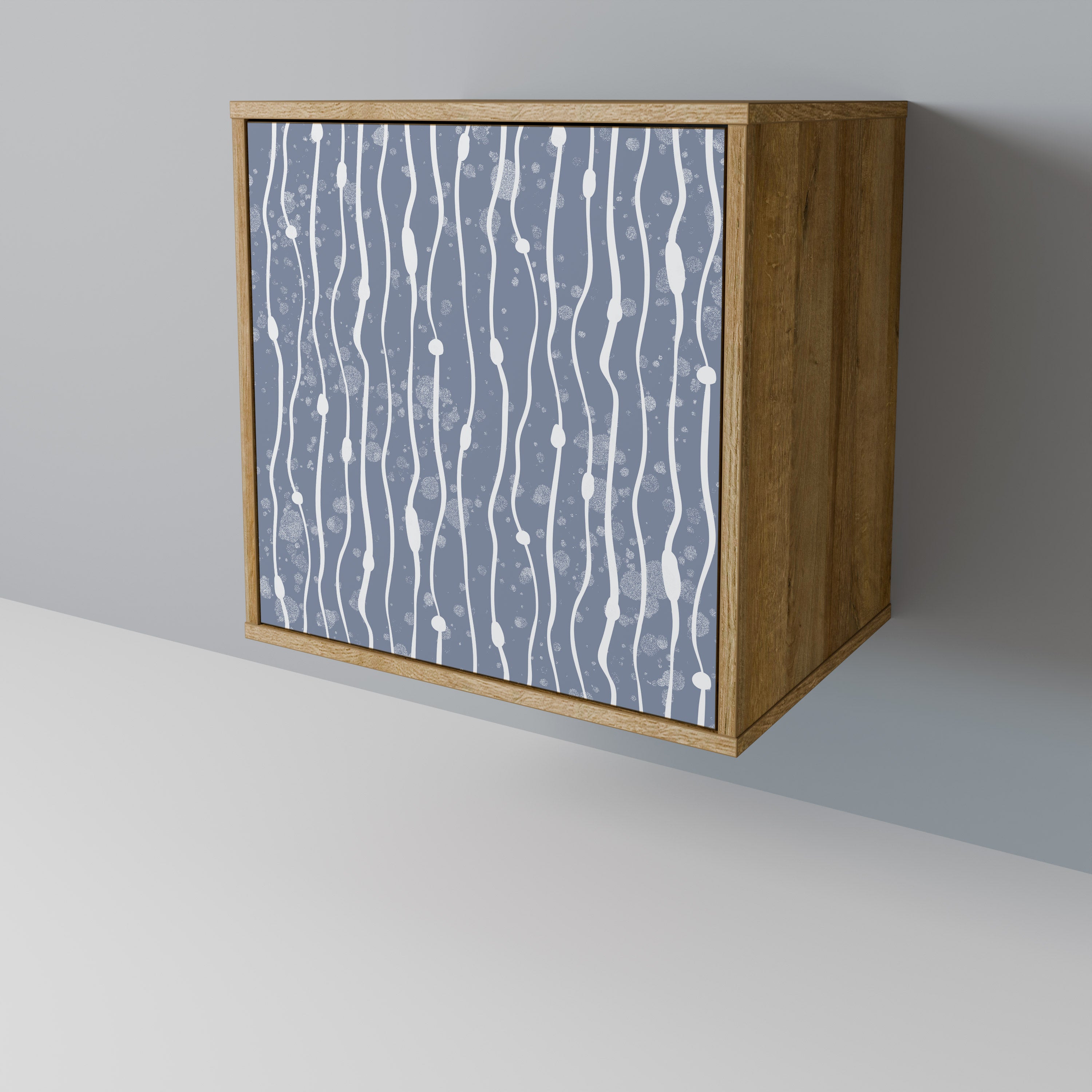 GRAPHITE RAIN 1-Door Sideboard