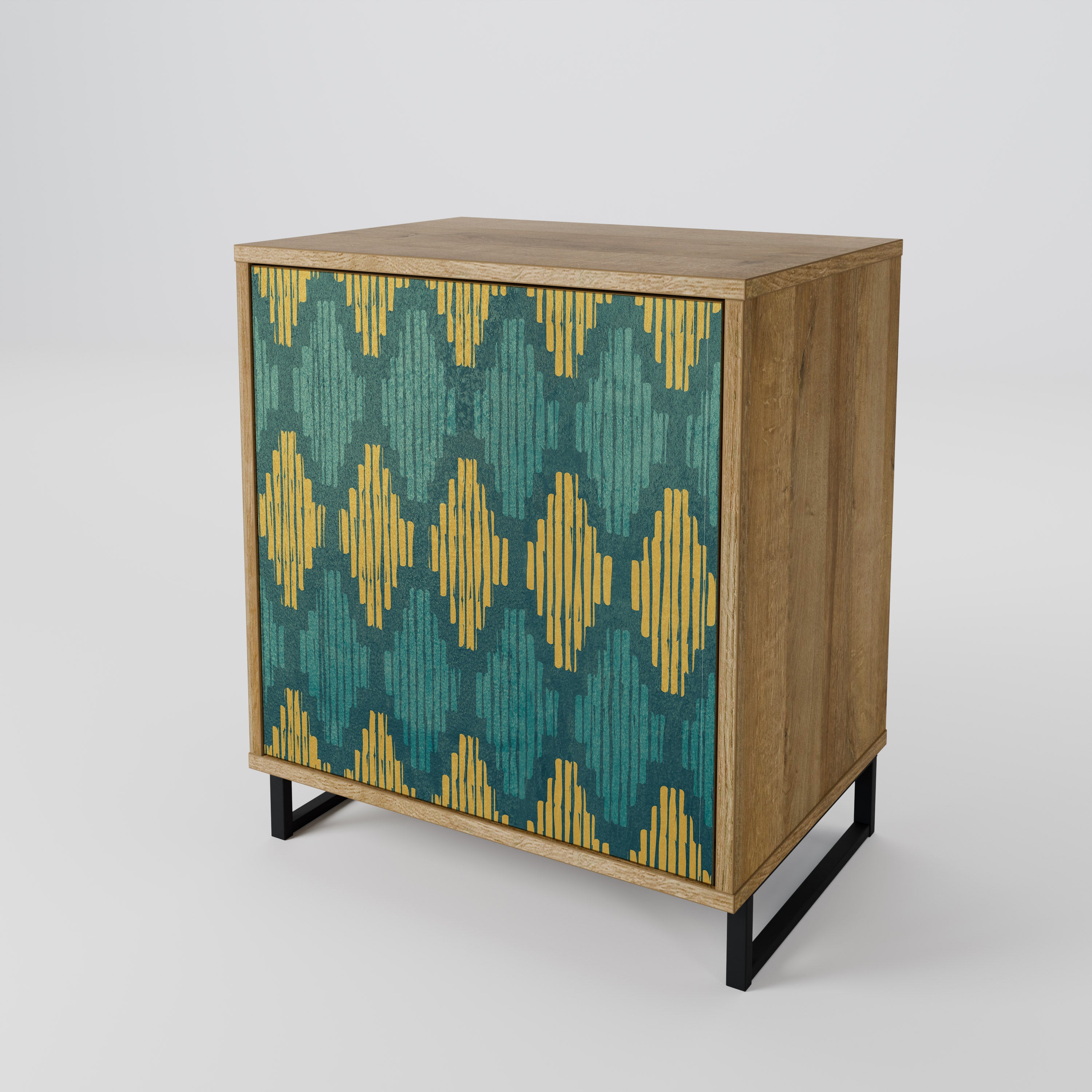 POLYGONS 1-Door Sideboard