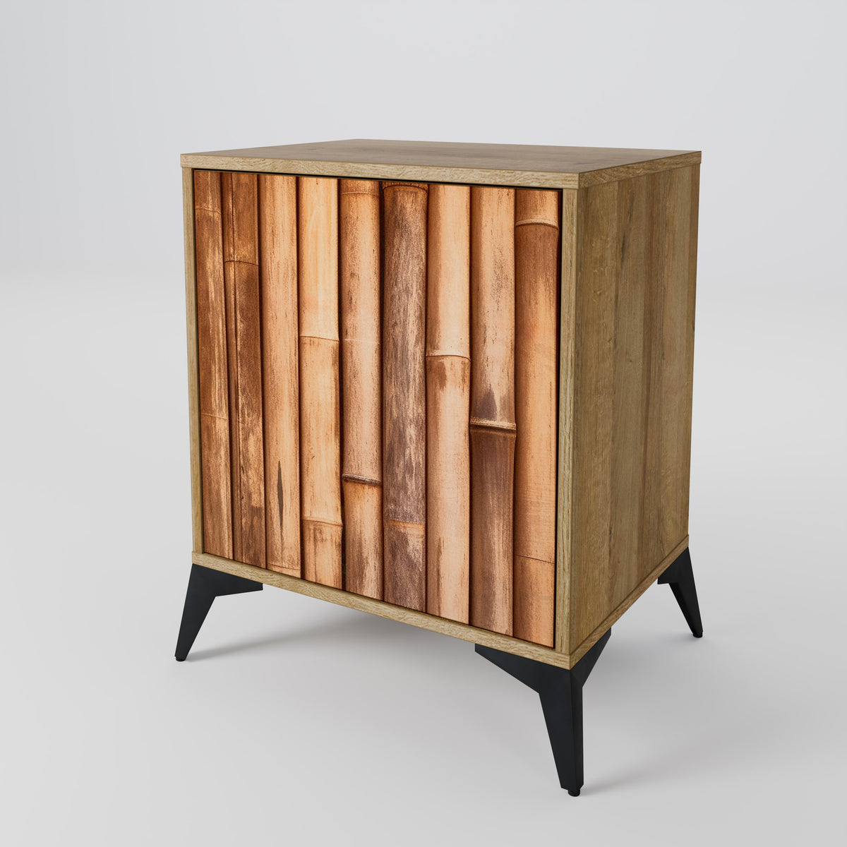 NATURAL WOOD Skänk med en dörr