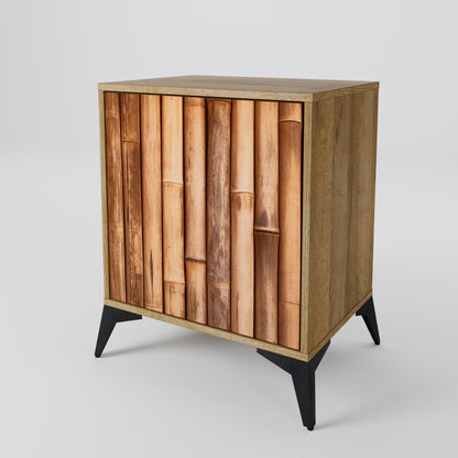 NATURAL WOOD Skänk med en dörr