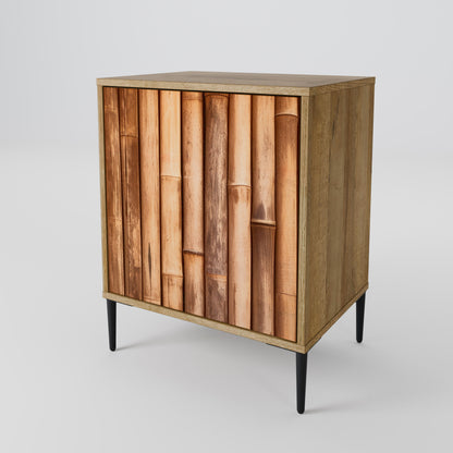NATURAL WOOD Skänk med en dörr