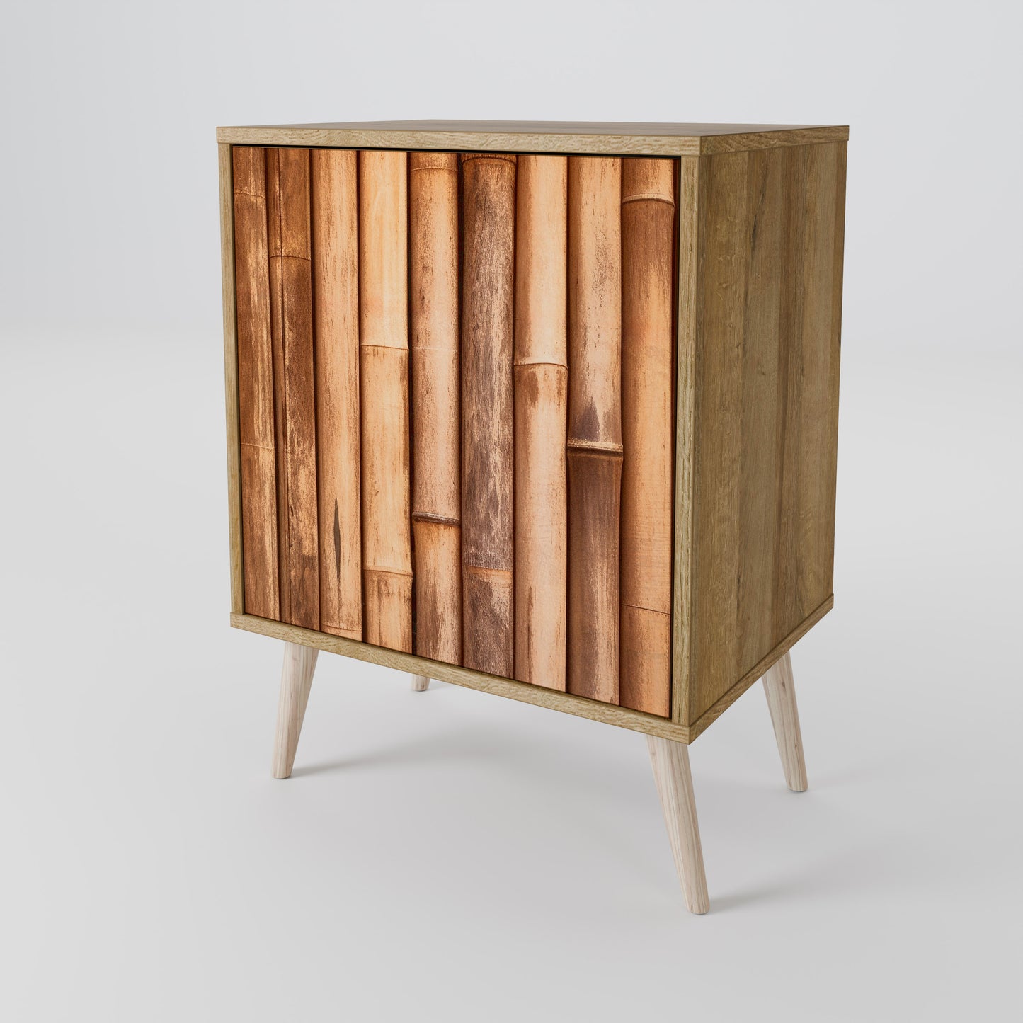 NATURAL WOOD Skänk med en dörr