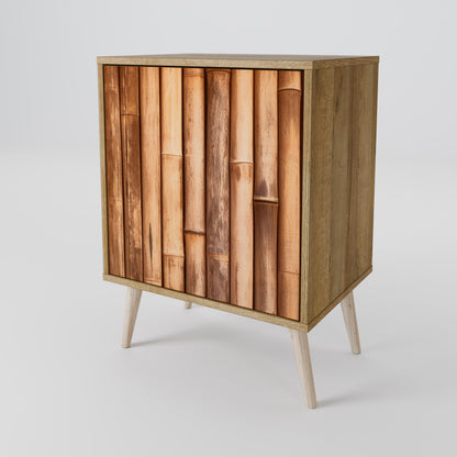 NATURAL WOOD Skänk med en dörr