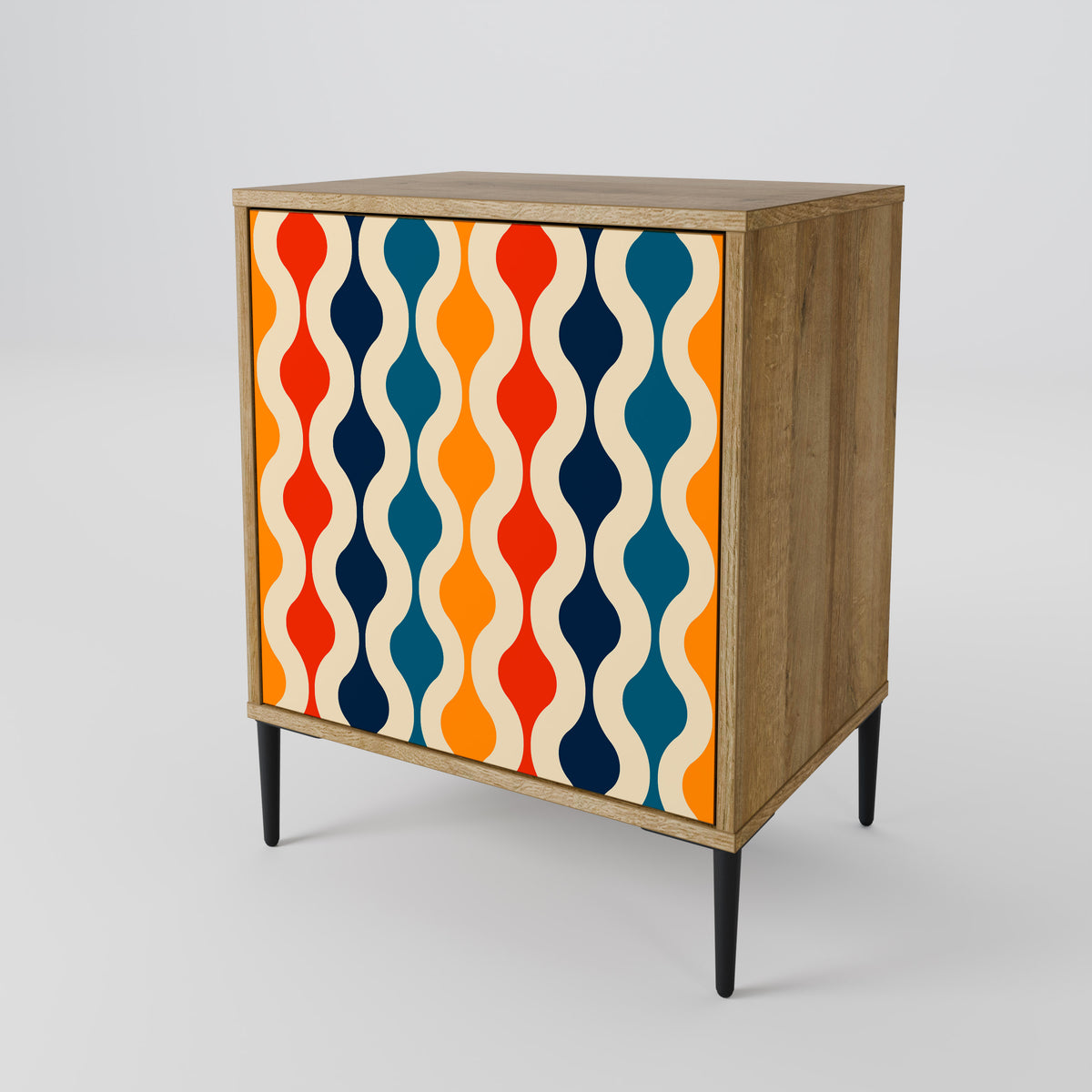 COLORFUL NOSTALGIA Skänk med en dörr