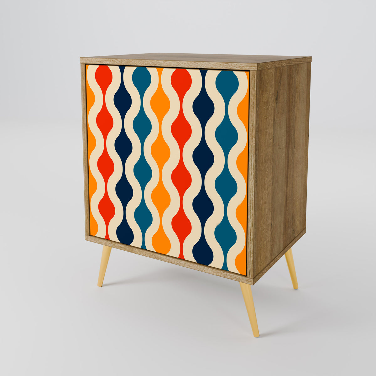 COLORFUL NOSTALGIA Skänk med en dörr