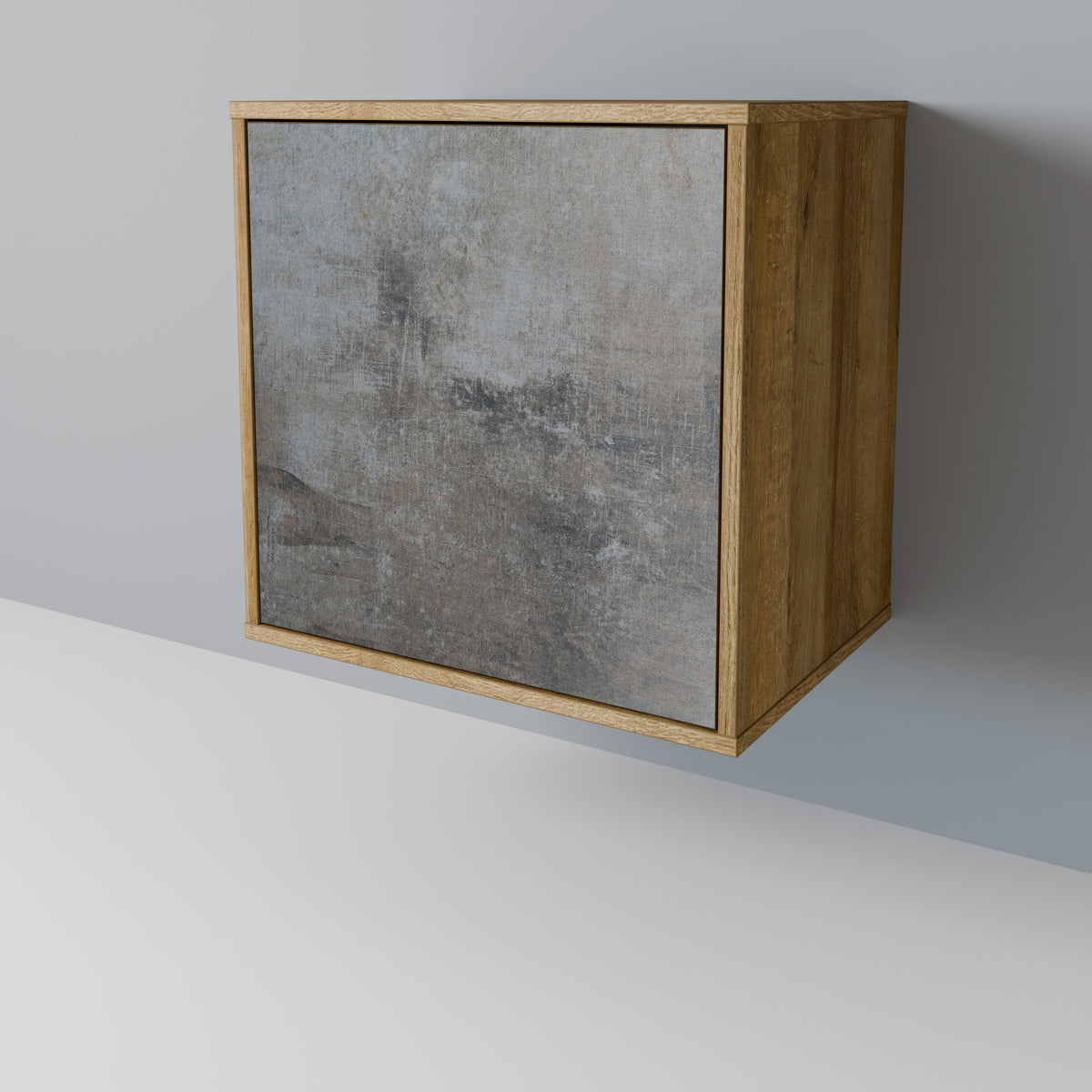 CONCRETE WALL Skänk med en dörr
