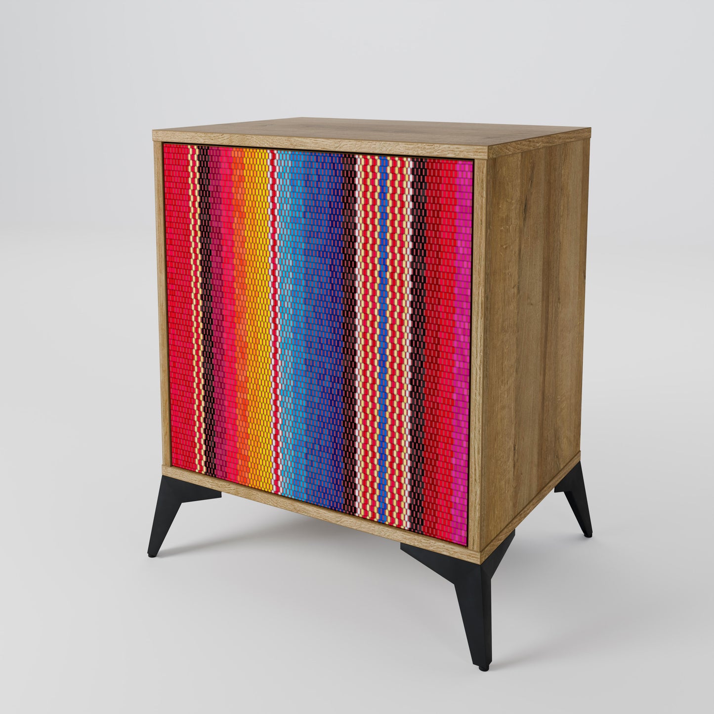 ETHNIC MEXICAN 1-Door Sideboard