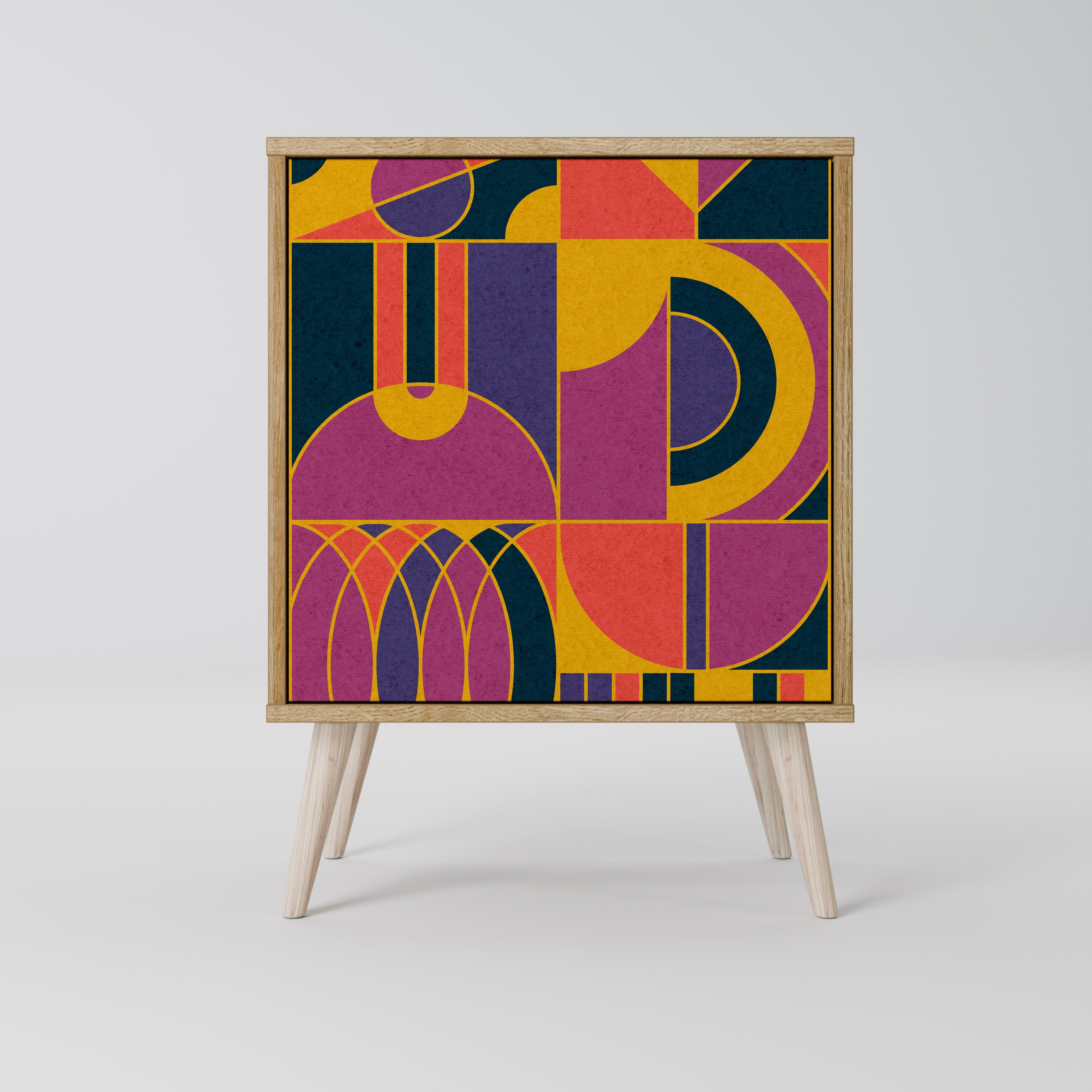 ELECTRIC PATTERNS Skänk med en dörr