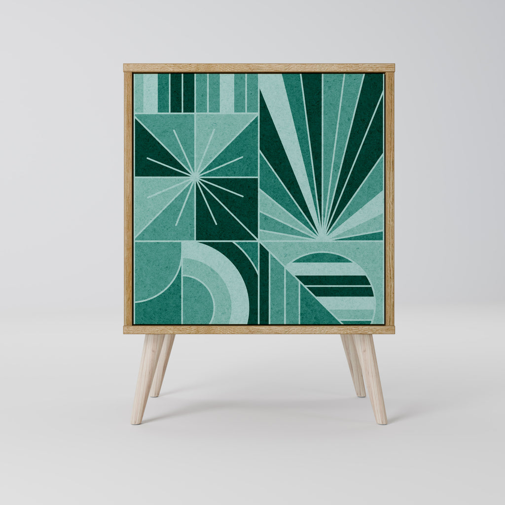 HARMONIC GRID 1-Door Sideboard