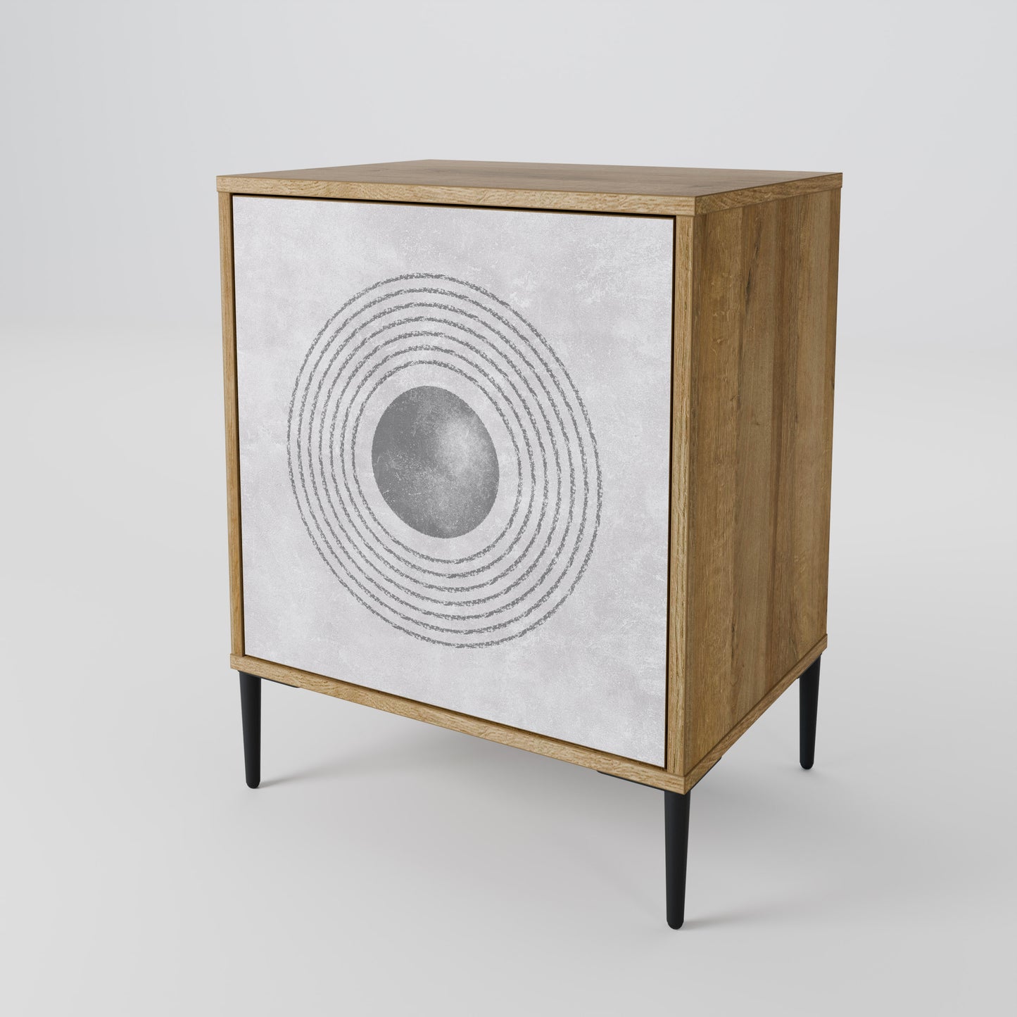 SOLID CIRCLES 1-Door Sideboard