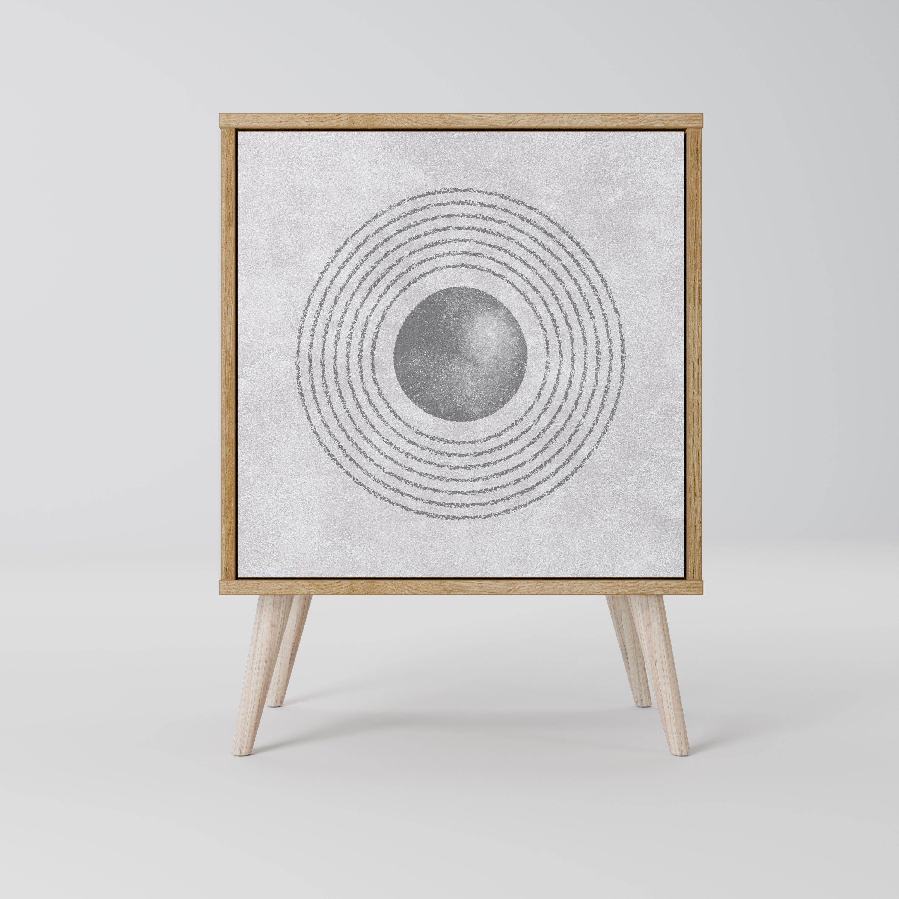 SOLID CIRCLES 1-Door Sideboard