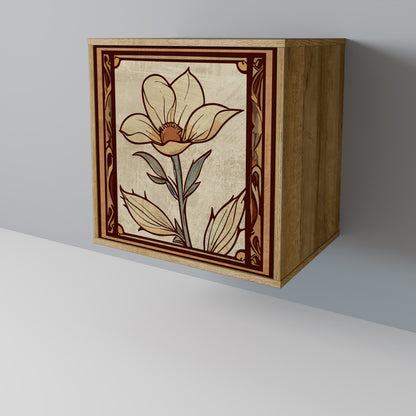 TIMELESS FLORA Skänk med en dörr