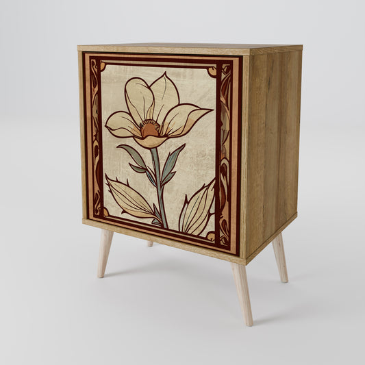 TIMELESS FLORA Skänk med en dörr