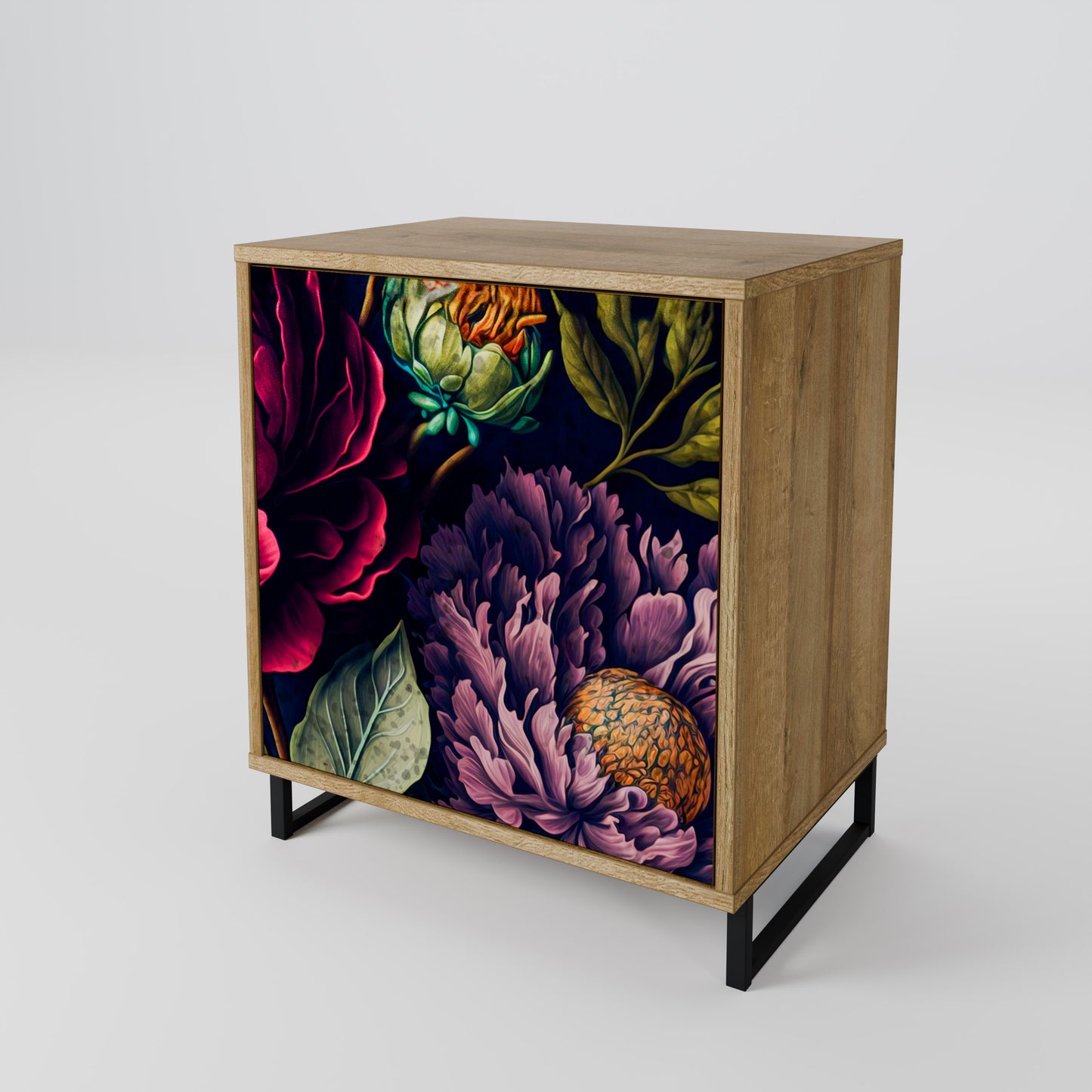 BLOOMING ELEGANCE Skänk med en dörr