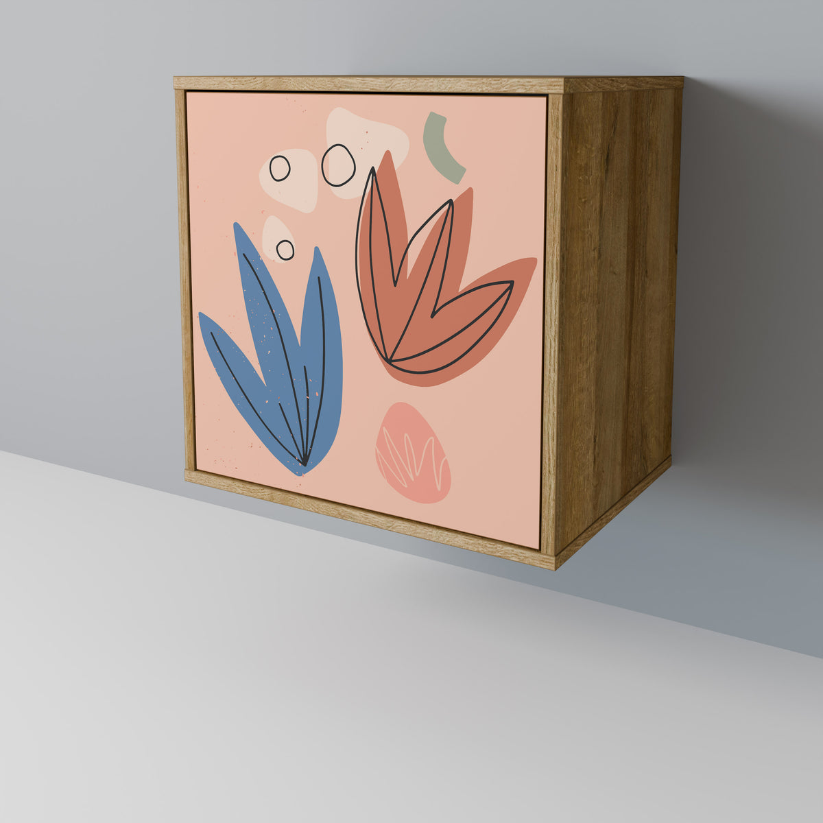 PASTEL DESTINY Skänk med en dörr