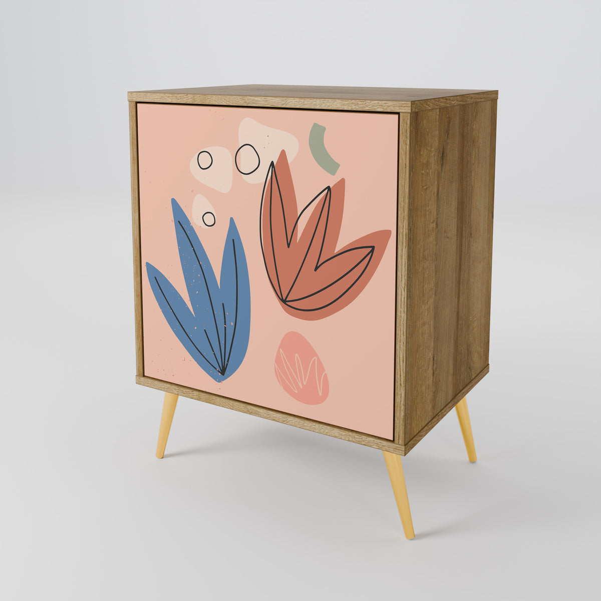 PASTEL DESTINY Skänk med en dörr