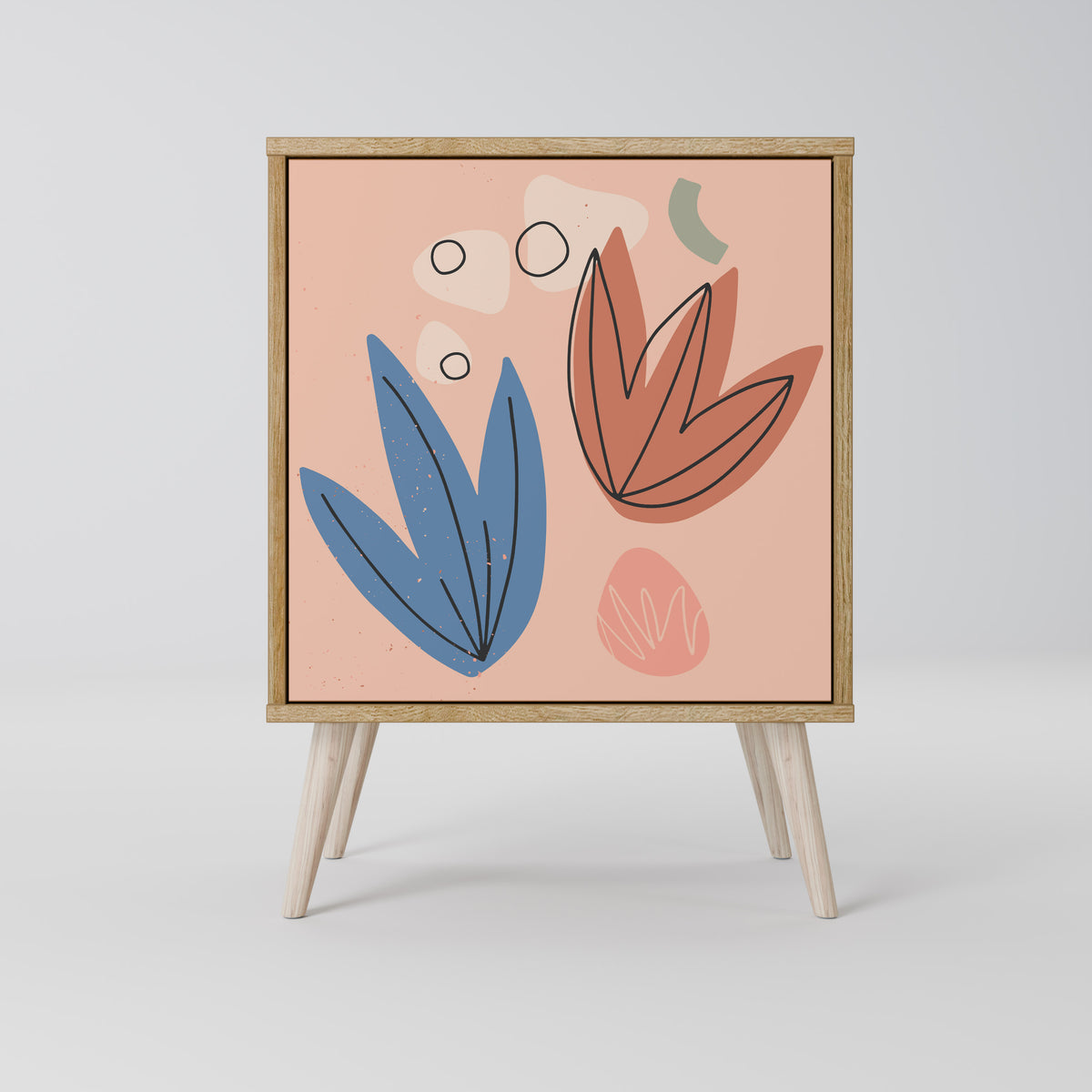 PASTEL DESTINY Skänk med en dörr