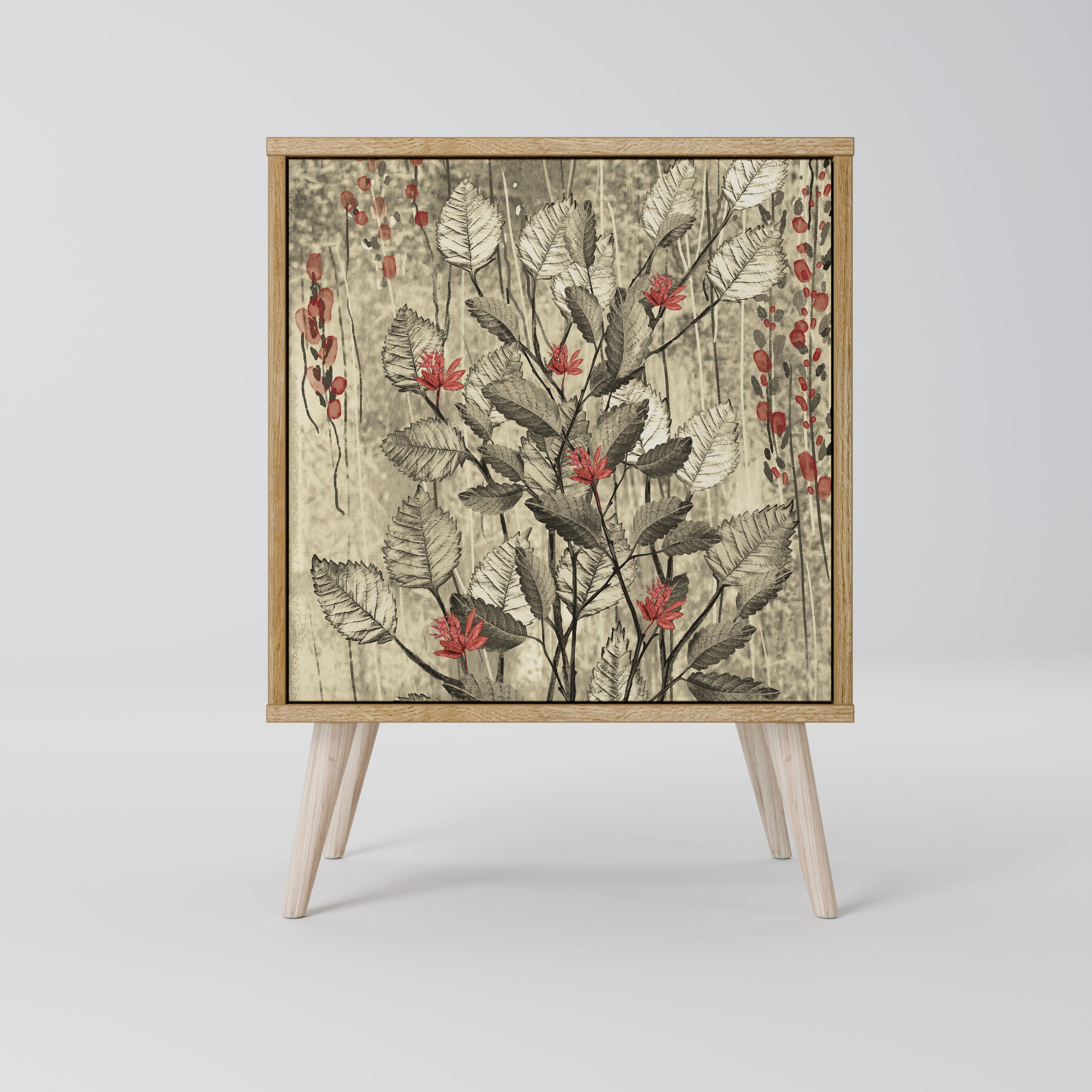 HERBAL GRACE 1-Door Sideboard