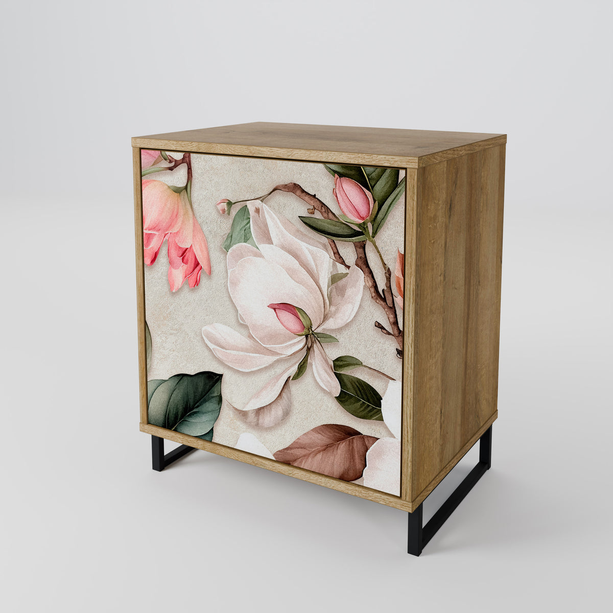FLORAL GRACE Skänk med en dörr