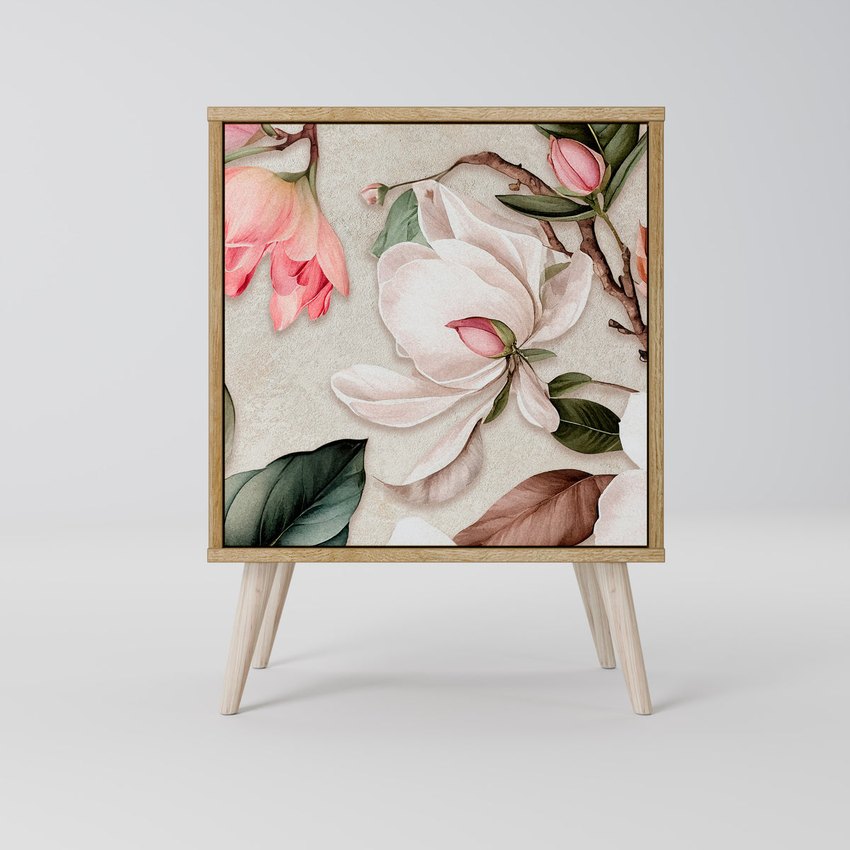 FLORAL GRACE Skänk med en dörr