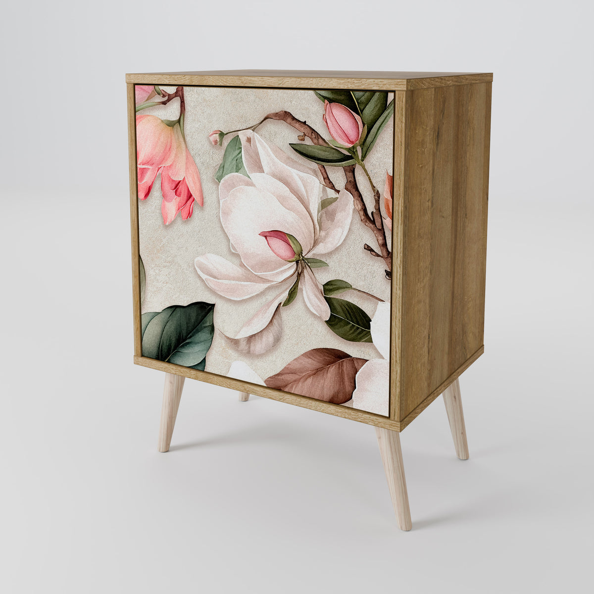 FLORAL GRACE Skänk med en dörr