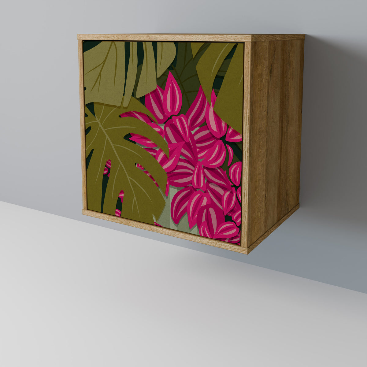TROPICAL BEAUTY Skänk med en dörr