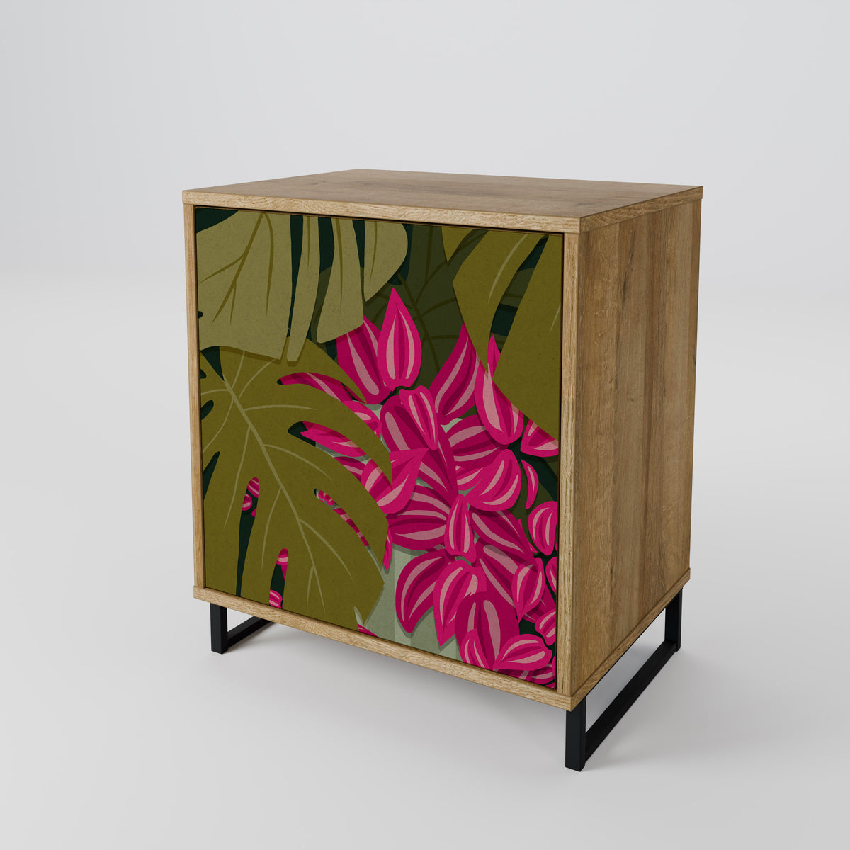 TROPICAL BEAUTY Skänk med en dörr