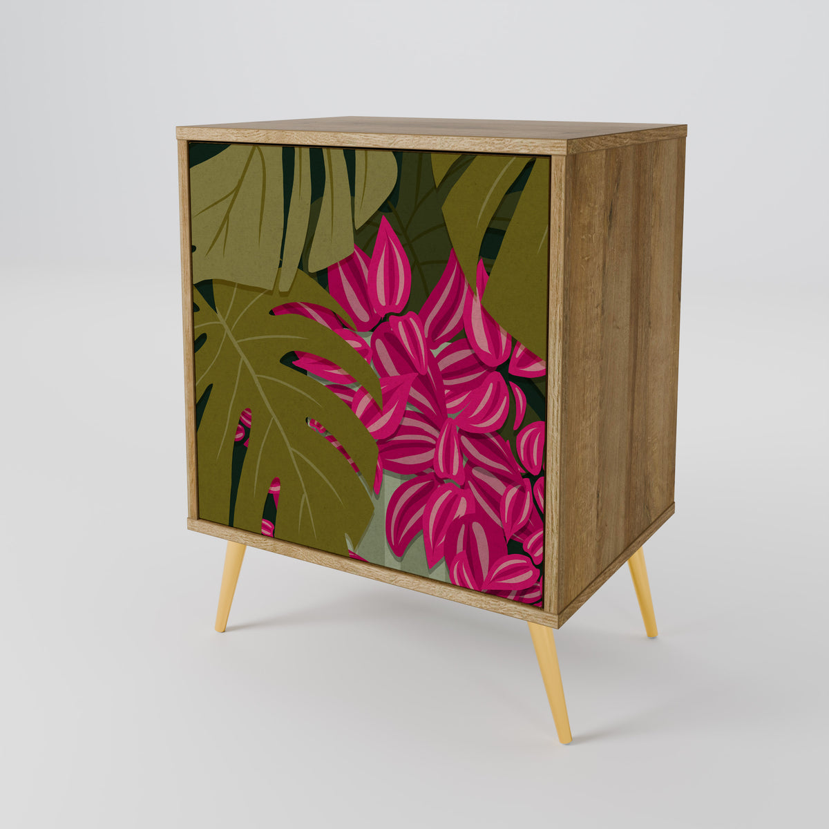TROPICAL BEAUTY Skänk med en dörr