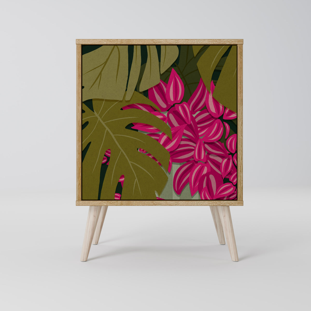 TROPICAL BEAUTY Skänk med en dörr