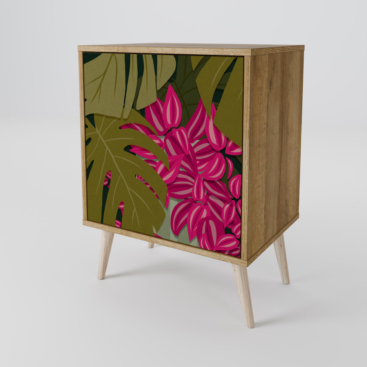 TROPICAL BEAUTY Skänk med en dörr