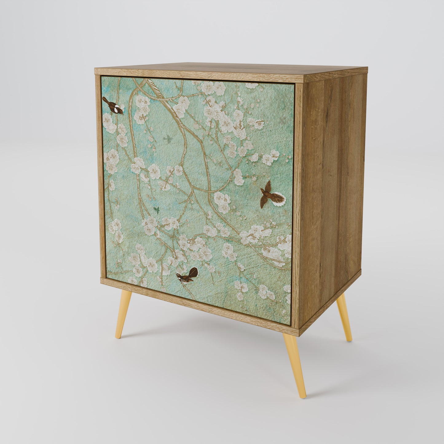 BLOOMING CHARM Skänk med en dörr