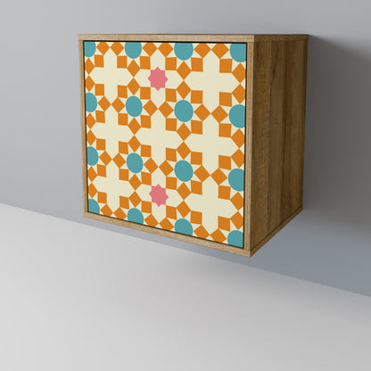 FLORAL DECOR 1-Door Sideboard