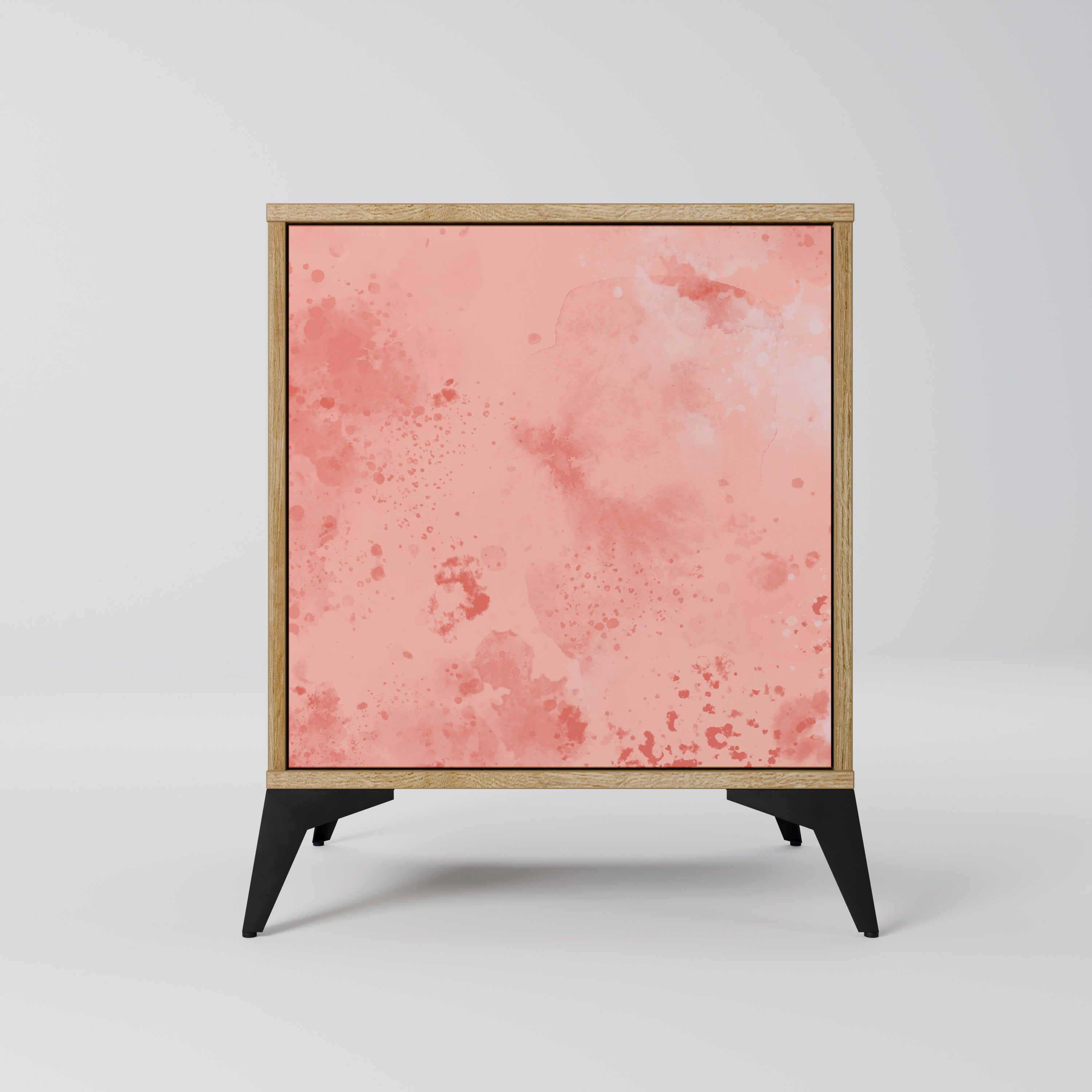 CRANE DANCE 1-Door Sideboard in Oak Effect