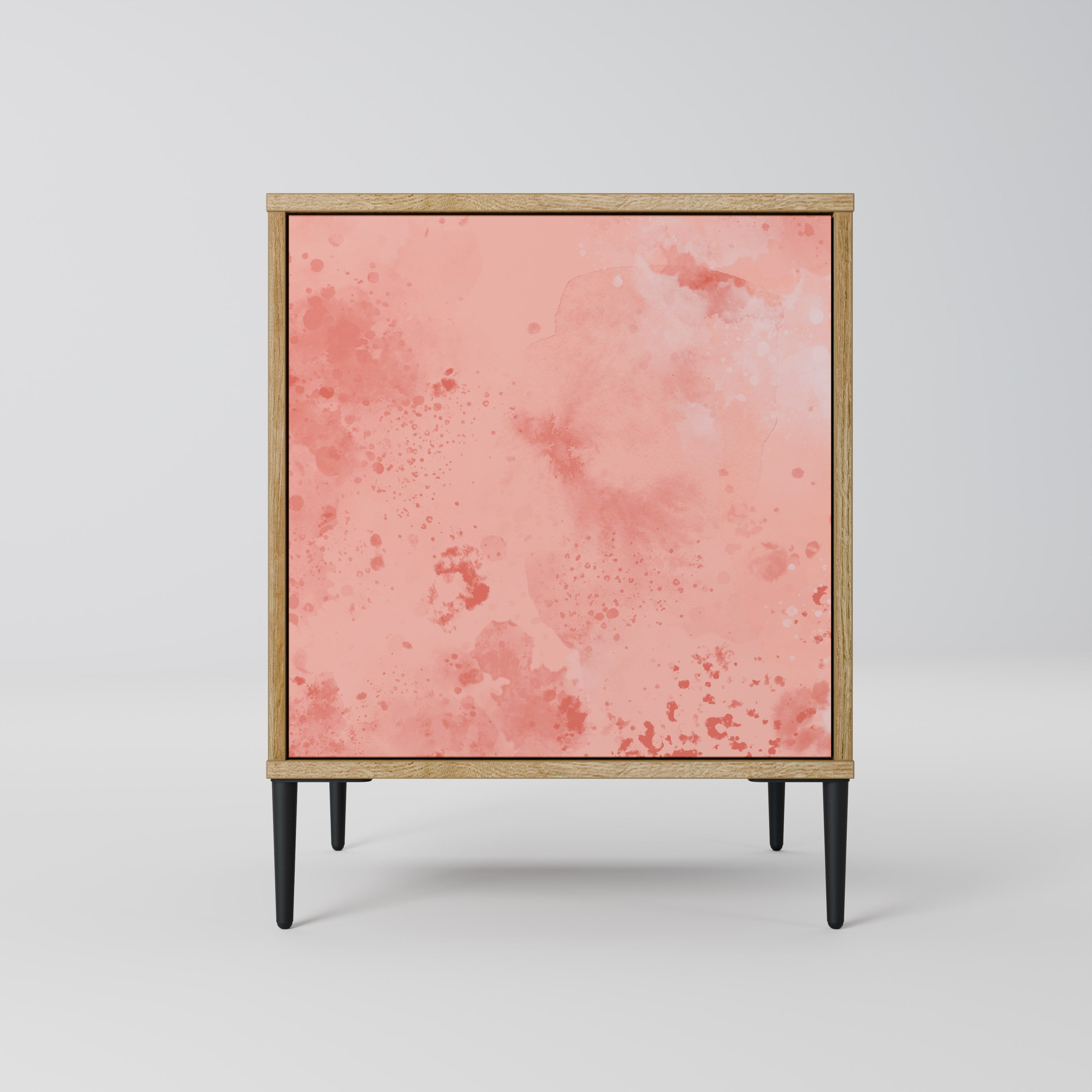 CRANE DANCE 1-Door Sideboard in Oak Effect