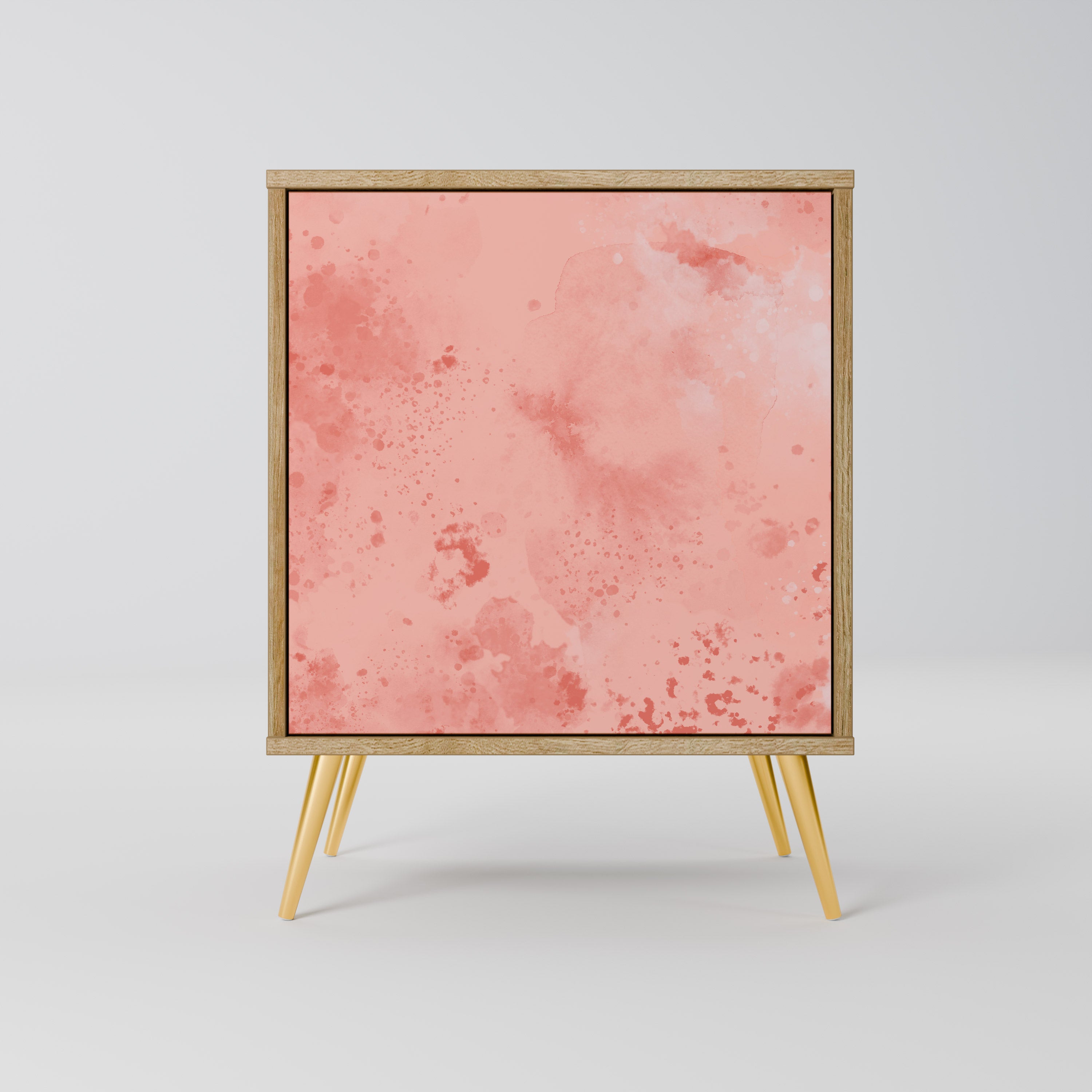 CRANE DANCE 1-Door Sideboard in Oak Effect