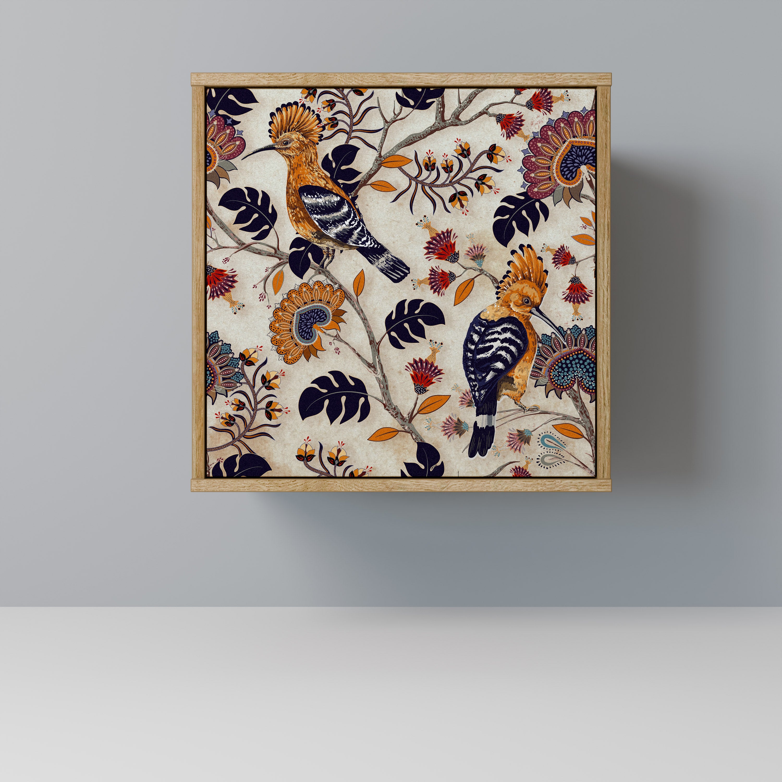 EMINENT HOOPOE 1-Door Sideboard in Oak Effect