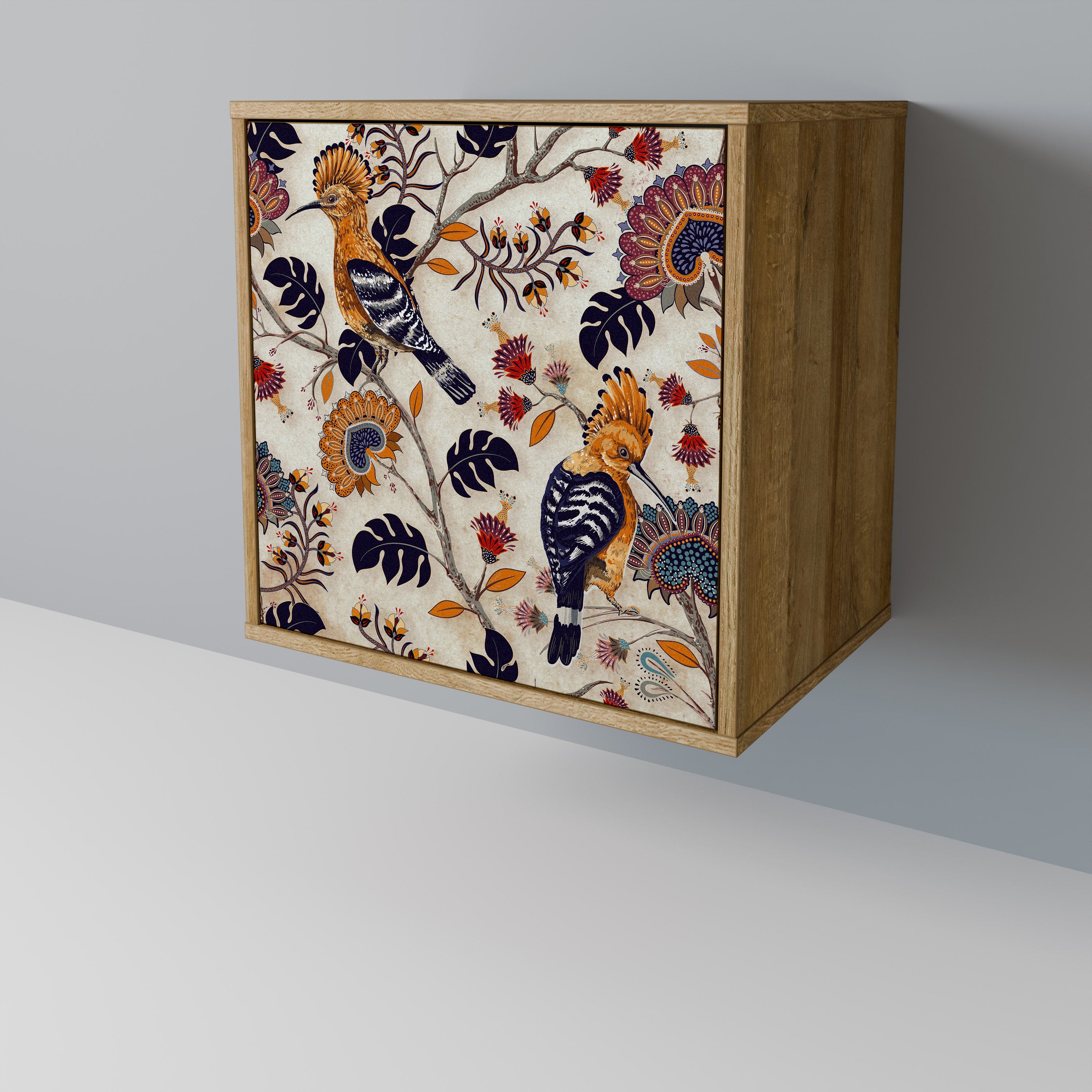 EMINENT HOOPOE 1-Door Sideboard in Oak Effect